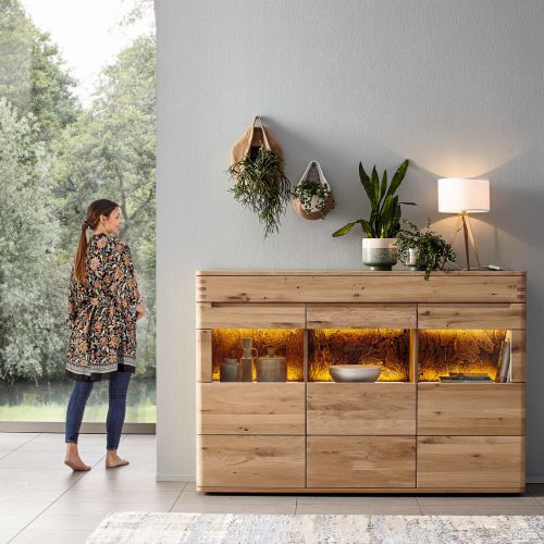 Highboard Massivholz